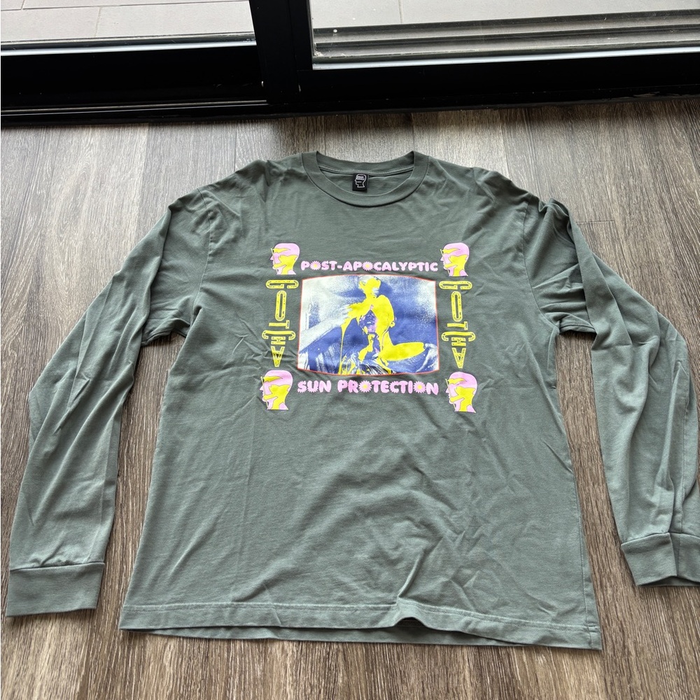 Men's Brain Dead Long Sleeve TShirt Size M